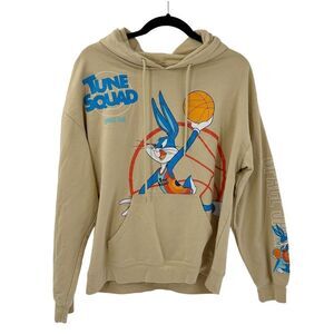 Space Jam A New Legacy Tune Squad Bugs Bunny Hoodie Tan Large